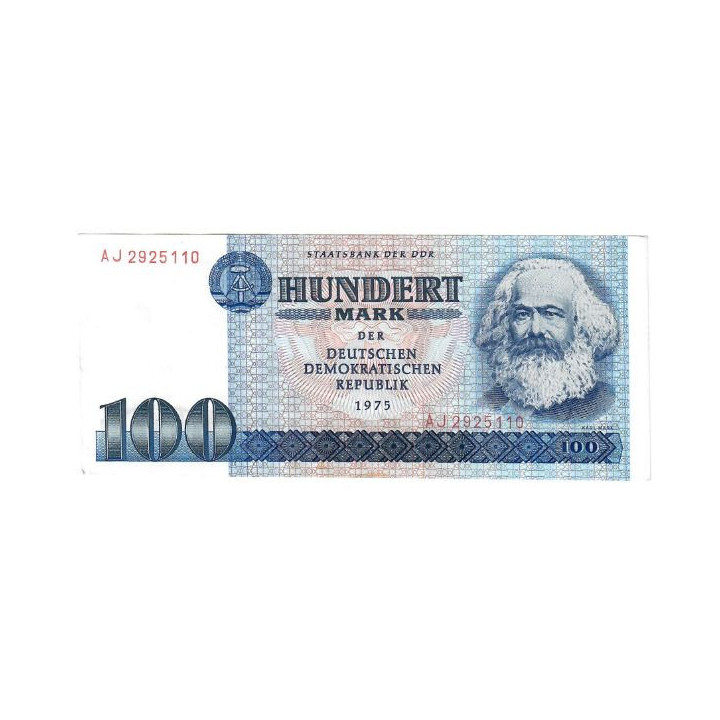 Germany (DDR) 100 Mark 1975 P-31a XF