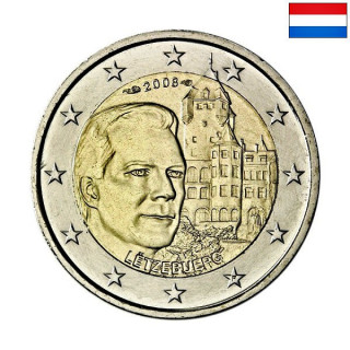 Luxembourg 2 Euro 2008 "Château de Berg" UNC