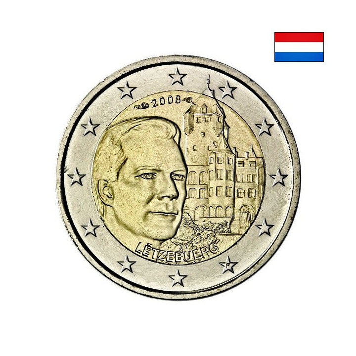 Luxembourg 2 Euro 2008 "Château de Berg" UNC