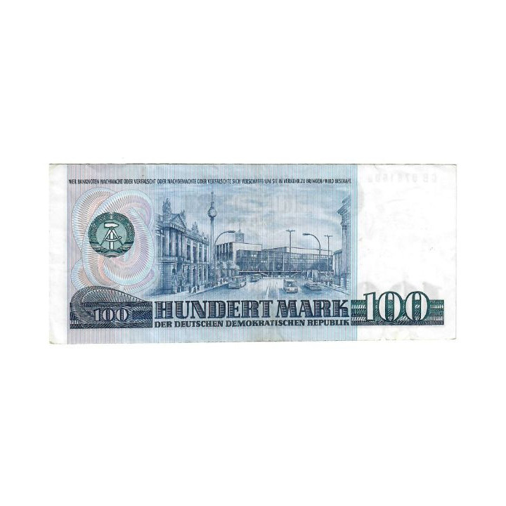 Germany (DDR) 100 Mark 1975 P-31b VF