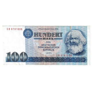 Germany (DDR) 100 Mark 1975 P-31b VF