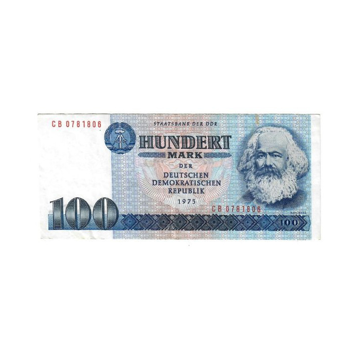 Germany (DDR) 100 Mark 1975 P-31b VF