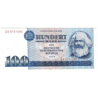 Germany (DDR) 100 Mark 1975 REPLACEMENT P-31ar XF