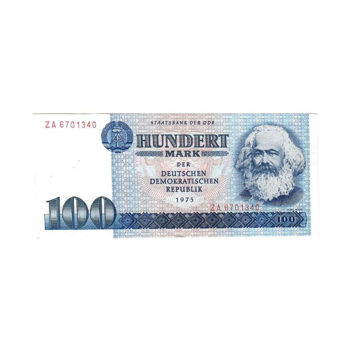 Germany (DDR) 100 Mark 1975 REPLACEMENT P-31ar XF