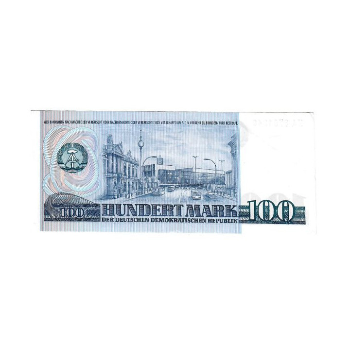 Germany (DDR) 100 Mark 1975 REPLACEMENT P-31ar XF