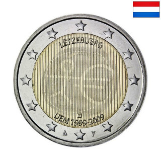Luxembourg 2 Euro 2009 "EMU" UNC