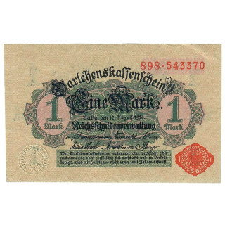 Germany 1 Mark 1914 P-51 UNC