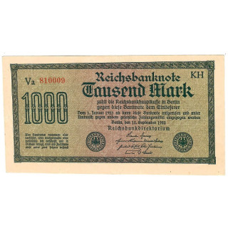 Germany 1000 Mark 1922 P-76f XF
