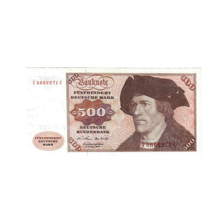 Germany 500 Deutsche Mark 1970 P-35a XF