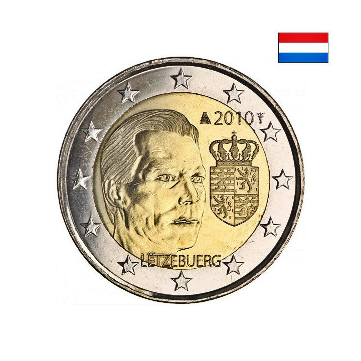 Luxembourg 2 Euro 2010 "Coat of Arms" UNC