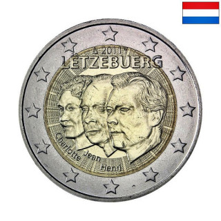 Luxembourg 2 Euro 2011 "Appointment of Jean" UNC