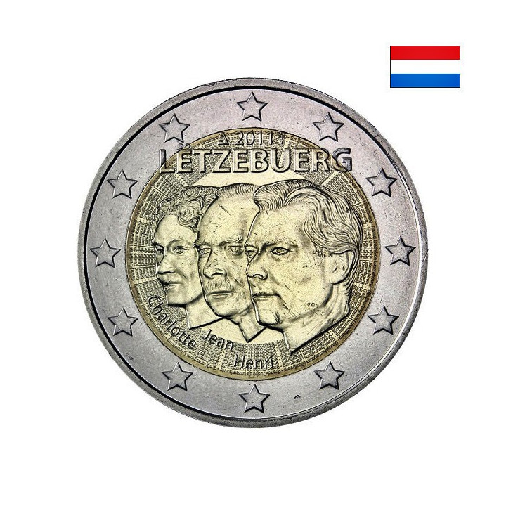 Luxembourg 2 Euro 2011 "Appointment of Jean" UNC