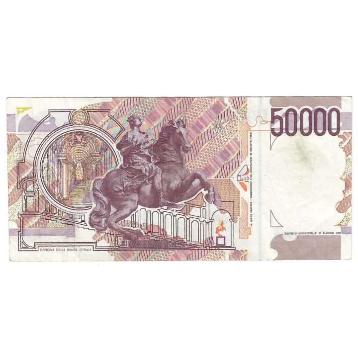 Italy 50000 Lire 1992 (1995) P-116b.2 XF
