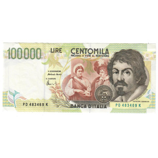 Italy 100000 Lire 1994 (1997) P-117b.2 XF