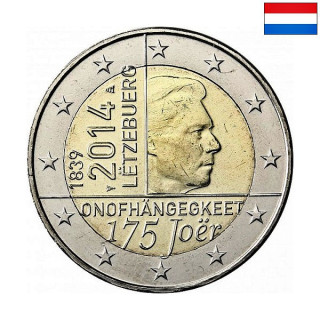 Luxembourg 2 Euro 2014 "Nation" UNC