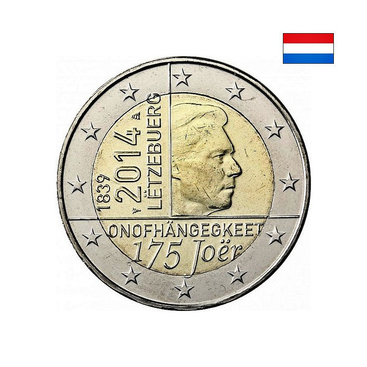 Luxembourg 2 Euro 2014 "Nation" UNC