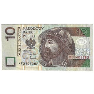 Poland 10 Zlotych 1994 P-173b VF
