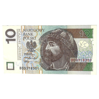 Poland 10 Zlotych 2016 P-183b VF