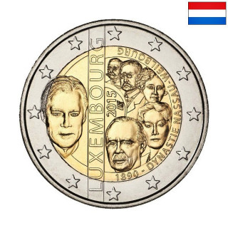 Luxembourg 2 Euro 2015 "Nassau-Weilburg" UNC
