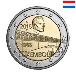 Luxembourg 2 Euro 2016 "Charlotte Bridge" UNC