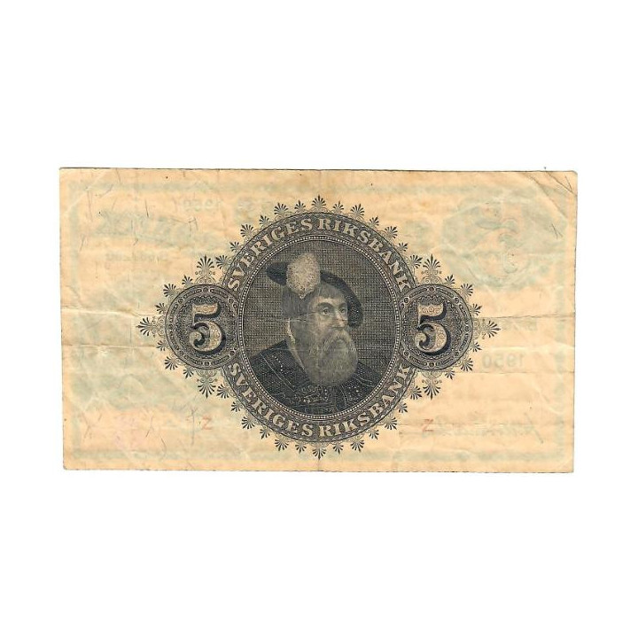 Sweden 5 Kronor 1950 P-33ag.1 VF