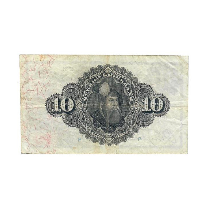 Sweden 10 Kronor 1931 P-34n VF