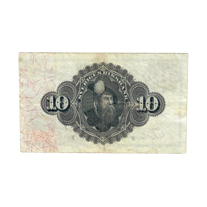 Sweden 10 Kronor 1932 P-34o VF