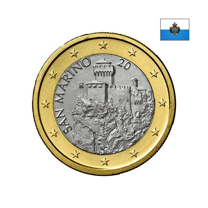 San Marino 1 Euro 2024 KM-561 UNC