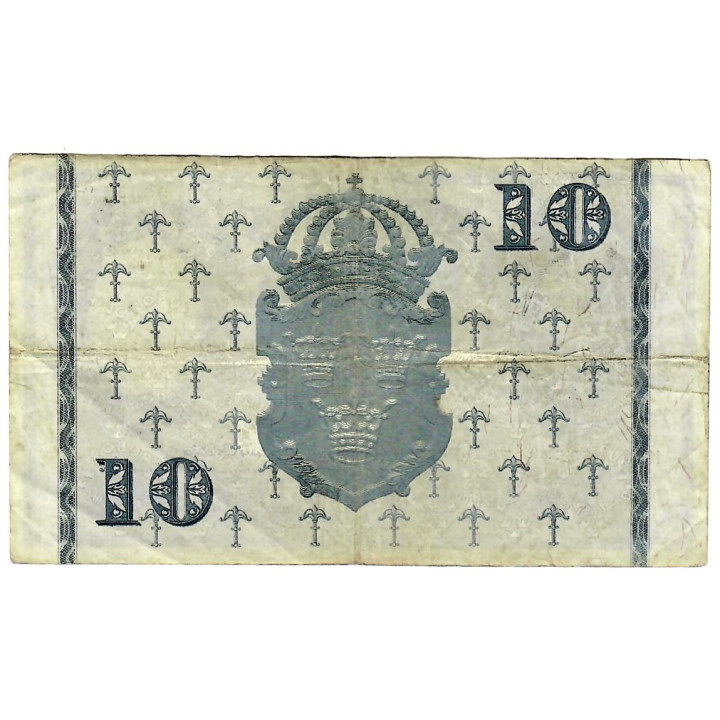 Sweden 10 Kronor 1951 P-40l VF