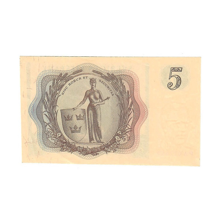 Sweden 5 Kronor 1960 P-42e UNC