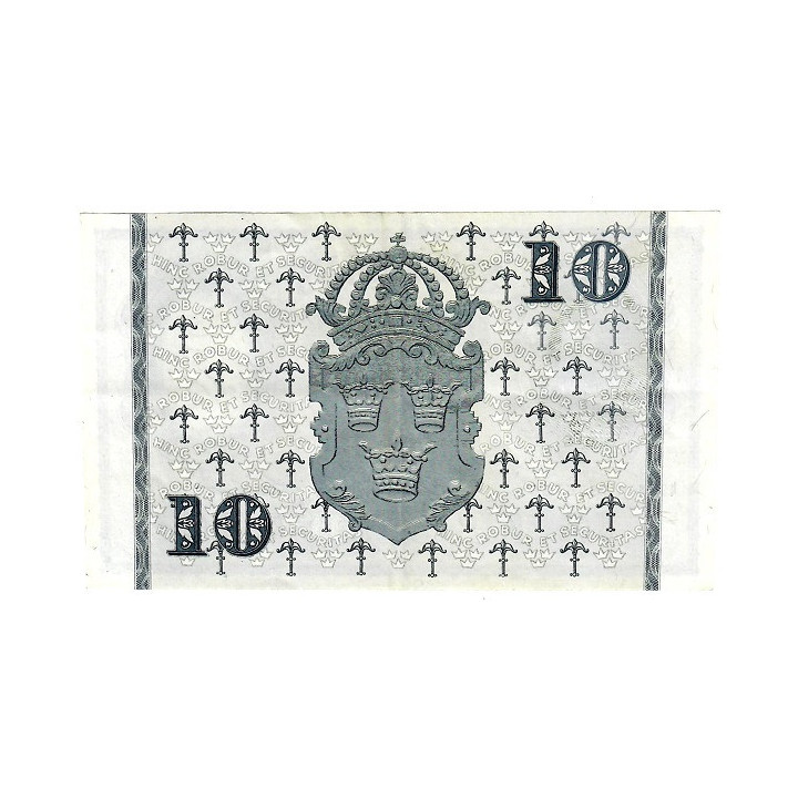 Sweden 10 Kronor 1954 P-43b XF