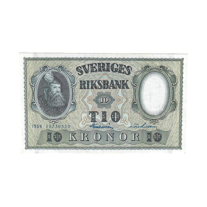 Sweden 10 Kronor 1956 P-43d.12 UNC