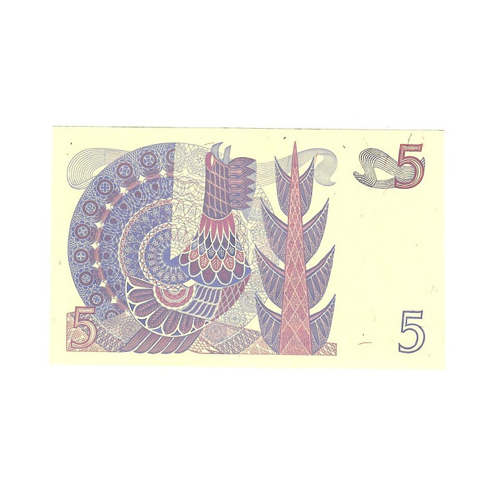 Sweden 5 Kronor 1976 P-51c.4 UNC