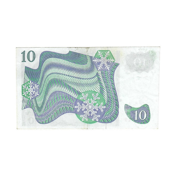 Sweden 10 Kronor 1966 P-52b.1 XF