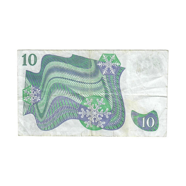 Sweden 10 Kronor 1968 REPLACEMENT P-52b.2r VF
