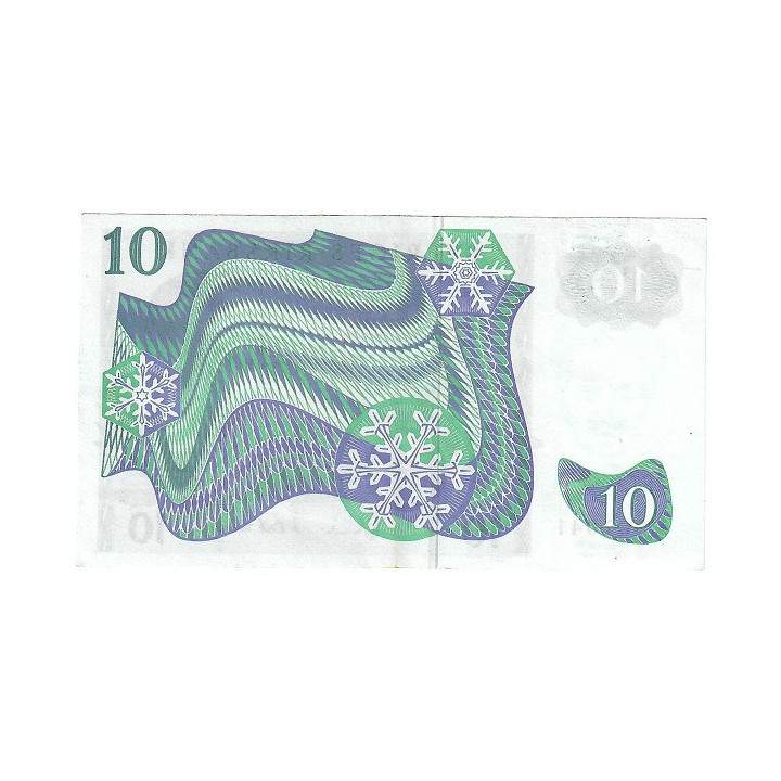 Sweden 10 Kronor 1972 P52c.2 XF