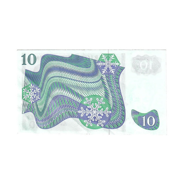 Sweden 10 Kronor 1972 REPLACEMENT P52c.2r XF