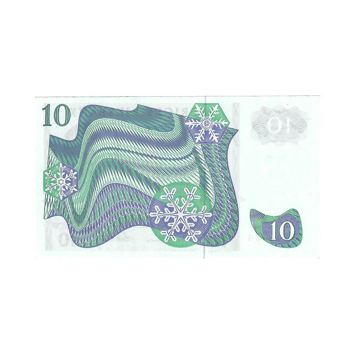 Sweden 10 Kronor 1975 P52c.3 UNC