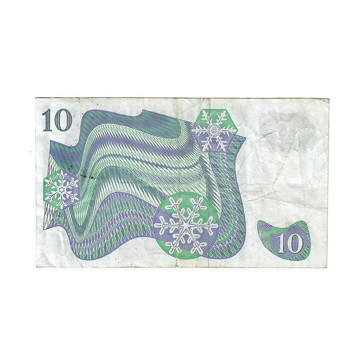 Sweden 10 Kronor 1975 REPLACEMENT P-52c.3r VF