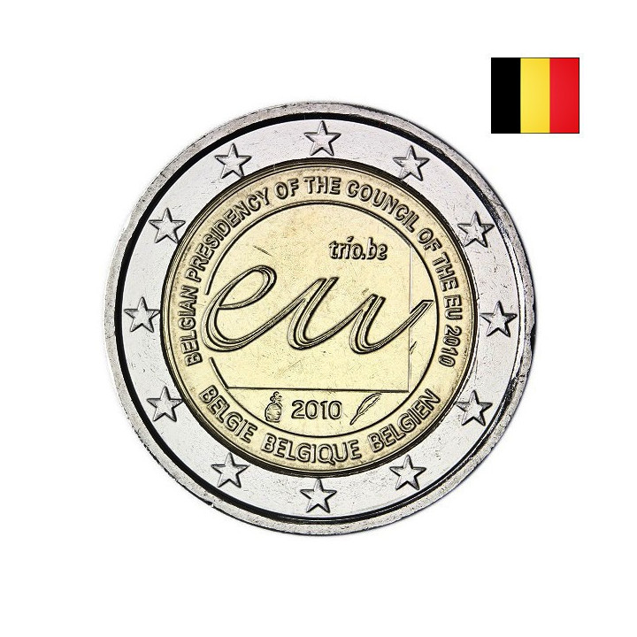 Belgium 2 Euro 2010 "Presidency" UNC