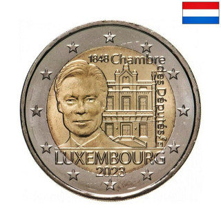 Luxembourg 2 Euro 2023 "Chamber of Deputies" UNC