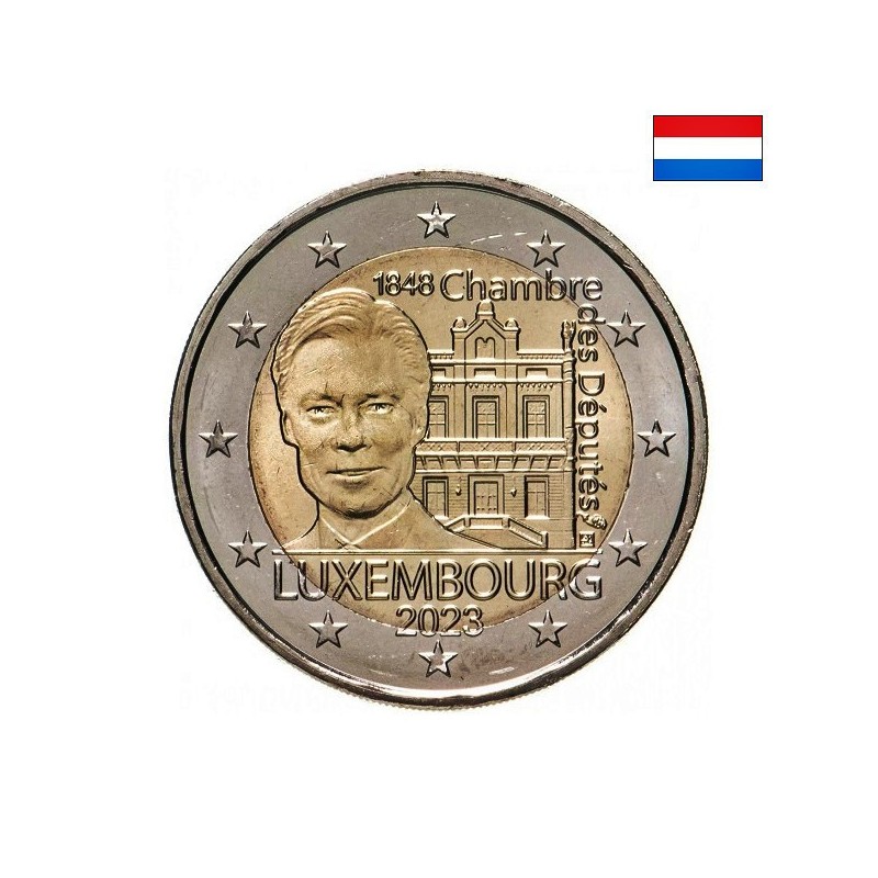 Luxembourg 2 Euro 2023 "Chamber of Deputies" UNC