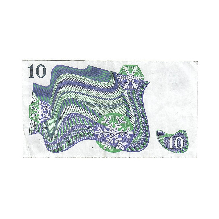 Sweden 10 Kronor 1989 P-52e.7 VF