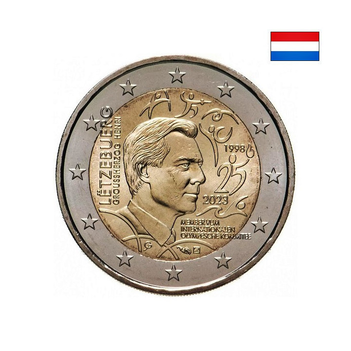 Luxembourg 2 Euro 2023 "Olympic Comittee" UNC