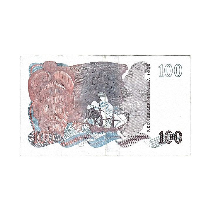 Sweden 100 Kronor 1970 P54a.3 VF