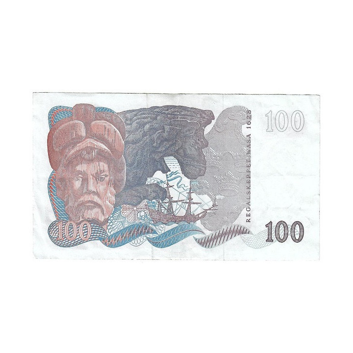 Sweden 100 Kronor 1980 REPLACEMENT P54c.2r VF