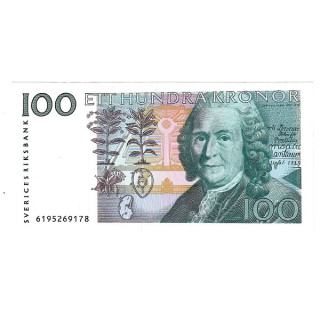 Sweden 100 Kronor 1986 P-57a.1 UNC