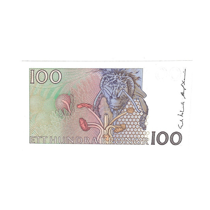 Sweden 100 Kronor 1986 P-57a.1 UNC