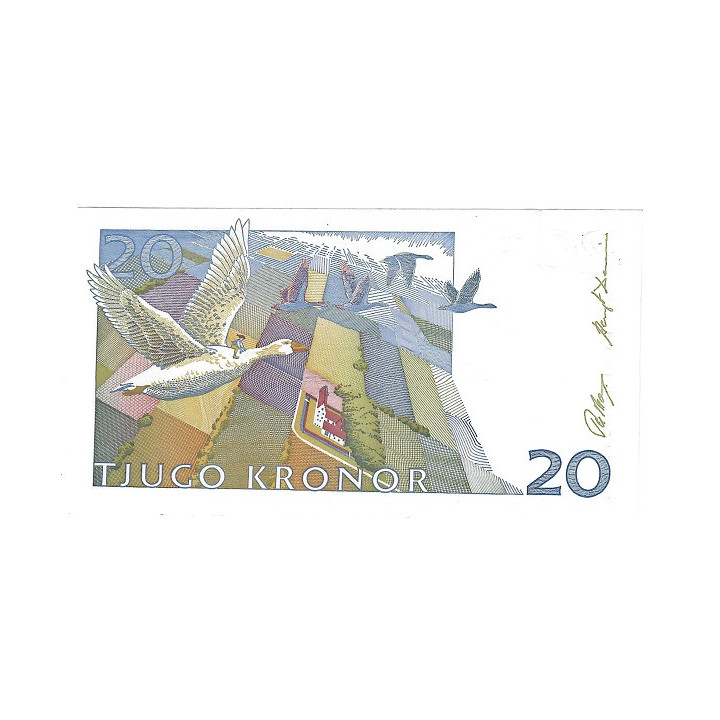 Sweden 20 Kronor 1991 P-61a.1 UNC