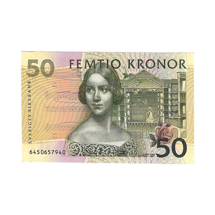 Sweden 50 Kronor 1996 P-62a.1 UNC